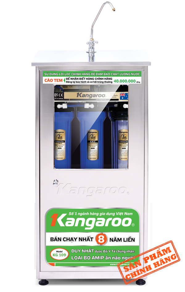 máy lọc nước kangaroo KG109 có vỏ